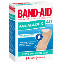 Band-Aid Aquablock Regular 40s