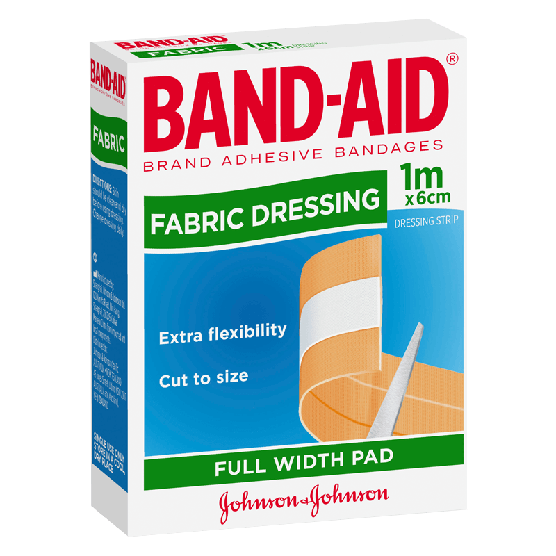 Fabric Dressing Full Width Pad 1m x 6cm